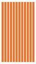 Nálepky na motorku STRIPES 30cm Oranžová