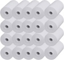 20x TERMOPAPIER, TEPELNÉ CITLIVÉ KAZETY PRE TLAČIAREŇ DRUKUŚ, BEŽNÁ ROLKA
