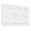 Zákaz fajčenia - nálepka 10x15