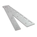 Upevňovacia doska pre PVC závesy z 300mm PVC fólie
