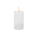 LED SVIEČKA, LAMPA NA AKUMULÁTOR, SVIEČKA BIELA, MAL