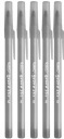 BIC okrúhle guľôčkové pero STIC 10x 0,7 mm ČIERNA - 5 kusov