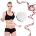 MERANIE OBVODU Zvinovací krajčírsky meter 100 cm bicepsový pás