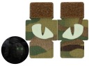 ZNAK TIGRICH OČÍ FLUO TigerEyes M-TAC MC CAMO