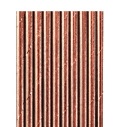 Papierové slamky ROSE GOLD