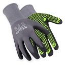 NYLONOVÉ RUKAVICE NITRIL FLEX DOTS VEĽKOSŤ 9” L STALCO PERFECT S-76319
