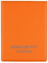 OBAL NA OZDOBNÝ PREUKAZ DOKUMENTU Oranžový študentský kufrík Biurfol