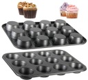FORMA 35 x 26 cm 12 muffinov 6 cm FORMA NA PEČENIE Plech na muffiny