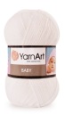 Priadza YarnArt Baby - 501 - biela