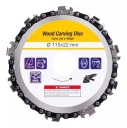 REŤAZOVÝ DISK NA DREVO 115mm X 22,2mm NA BRÚSKU