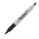 Sharpie Marker obojstranný čierny permanentný vodotesný tenký hrubý