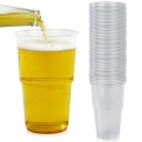 Hrnčeky Hrnčeky Plastové hrnčeky na pivo 500ml 50 ks