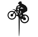 Cyklo cyklista cyklista cyklista PLEXI topper 10cm
