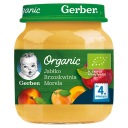 Gerber Bio Jablko Broskyňa Marhuľový dezert 125g