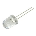 LED 10mm biela S.J. čistý 15000 mcd