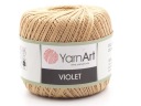 Violet YarnArt šnúra 5529 béžová