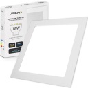 LED stropné svietidlo ZAPOMÍNANÉ ŠTVORCOVÝ PANEL 18W 1620lm Nebliká CCD SLIM