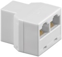 ISDN RJ45/2x RJ45 T-kus Biely