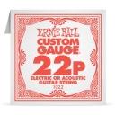 Struna Ernie Ball Electric/Acoustic Plain .022
