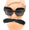 BORATA WĄSY okuliare nerdy PARTY borat