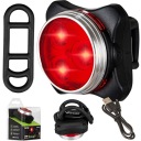 USB BICYKLOVÉ ZADNÉ SVETLO NA BICYKEL ČERVENÉ BIKE SVETLO LED ZADNÉ