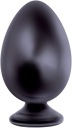 ČIERNA ANÁLNA ZÁSTRČKA, SILNÁ PRÍSAVKA, VEĽKOSŤ M