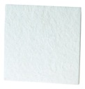 Plsťová podložka pod nábytok fi 100x100 biela - 1 ks