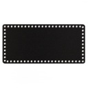 čierny základný košík dno 19x40cm HDF obdĺžnik