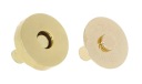 Magnet na tašku s magnetom 18 mm zlatý