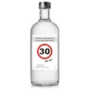 narodeninové etikety na ALCOHOL vodka 30. narodeniny
