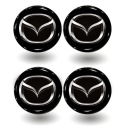 Nálepky s emblémami na ráfiky odznakov Mazda