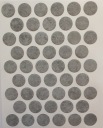 Nábytkové čiapky samolepiace 14mm - sivý betón - 50 ks.