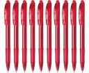 10x automatické červené pero Pentel BK-417