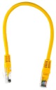 LAN kábel 25 cm sieťový RJ-45 RJ45 UTP Patchcord pre Patch Panel Patchwork
