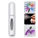 PARFUME ATOMIZER Fľaštička s dávkovačom parfumov 5 ml, matná strieborná