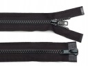 Členkový zips k bunde, 2 jazdce, 85 cm / ČIERNA