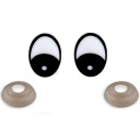 Bábika maskota EYES v bezpečí biela FAIRYTALE