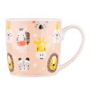 Hrnček pre dieťa ako darček safari zvieratká Altom Design porcelán 250 ml