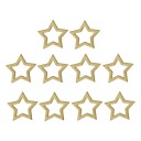 5 cm /10ks Star Ring Base Lapač snov Drevo