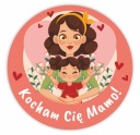 NÁLEPKY KU DŇU MATIEK - MILUJEM ŤA MAMIČKA! (24 kusov)