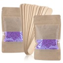 Sada 2x tvrdý depilačný vosk ItalWax LAVENDER + špachtličky