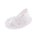 Maced soft Bute white 12,5 cm, žuvačka z prírodnej kože, pochúťka pre psov