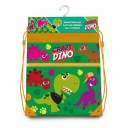 Školská taška na topánky Crazy Dino taška 40cm