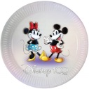 Mickey Minnie Mouse papierové taniere 8 ks.