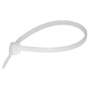 Sťahovacie pásky 142 x 2,5 mm biele