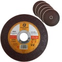 OCELOVÝ KOVOVÝ REZNÝ KOTÚČ 125mm X 1,0mm INOX DISK SADA 5 kusov
