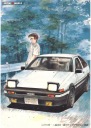 Plagát Anime Manga Initial D initd_024 A3
