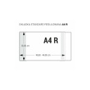 Biurfol A4 R nastaviteľný poťah 303mm x 408-440mm
