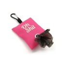 Oh Shit Dog Waste Bag Pouch Pink