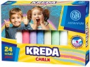 Astra BLACKBOARD CHALK, málo prašná, 24 ks